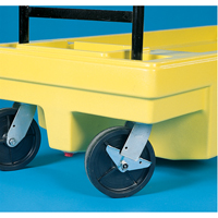 Chariots Poly-Spillcart, 66,5" lo x 29" la x 43,9" h, Cap. de d&eacute;versement 57 gal. US Dufferin Supply