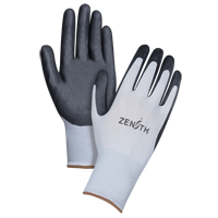 Lightweight Breathable Coated Gloves, 9/Large, Foam Nitrile Coating, 13 Gauge, Polyester Shell Dufferin Supply