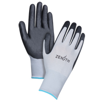 Lightweight Breathable Coated Gloves, 10/X-Large, Foam Nitrile Coating, 13 Gauge, Polyester Shell Dufferin Supply