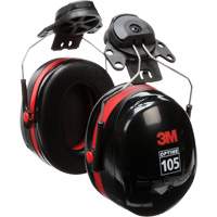 Serres-t&ecirc;tes de s&eacute;rie Peltor Optime 105, Fixation pour casque, 27 NRR dB Dufferin Supply
