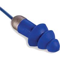 Rockets&reg; Metal Detectable Reusable Earplugs, Corded, One-Size, Bulk - Plastic Case, 27 NRR dB Dufferin Supply