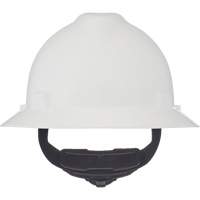 Casques de s&eacute;curit&eacute; &agrave; bordure compl&egrave;te V-Gard, R&eacute;pond aux normes CSA type 1, Suspension Rochet, Non ventil&eacute; Dufferin Supply