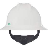 Casques de s&eacute;curit&eacute; &agrave; bordure compl&egrave;te V-Gard, R&eacute;pond aux normes CSA type 1, Suspension Rochet, Non ventil&eacute; Dufferin Supply