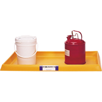 Plateaux Ultra-Containment Tray, 54" lo x 29,8" la x 3,5" h, Cap. de d&eacute;versement 16,5 gal. US Dufferin Supply
