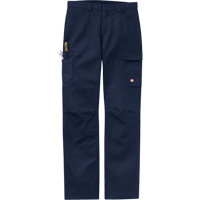 Performance Shop Pants, Canvas/Cotton/Polyester, Navy Blue, Size 30, 37 Inseam Dufferin Supply