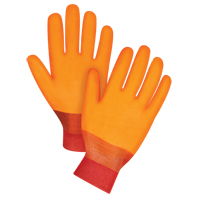 Gants doubl&eacute;s pour l'hiver, Taille Grand/9, 12" lo, PVC, Doublure en Molleton de mousse, Gant de calibre hiver Dufferin Supply
