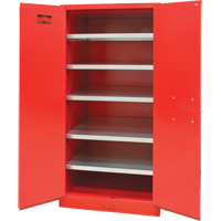 Paint/Ink Cabinet, 96 gal., 5 Shelves Dufferin Supply