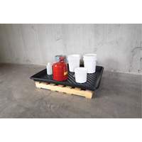 Plateaux Ultra-Utility Trays, 36" lo x 36" la x 4,75" h, Cap. de d&eacute;versement 27 gal. US Dufferin Supply