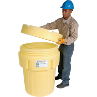 Baril Ultra-Overpacks, 95 gal., Stationnaire Dufferin Supply