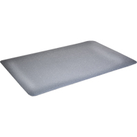 Tapis antimicrobiens WD Foodmaster, Lisse, 3' x 4' x 9/16", Gris, Mousse de vinyle Dufferin Supply