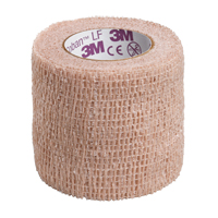 Coban Latex-Free Wraps, Cut to Size L x 2" W, Class 1, Self-Adherent Dufferin Supply