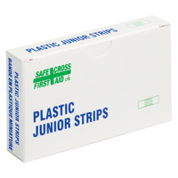 Bandages en bandes Juniors, Rectangulaire/carr&eacute;e, 1-1/2", Plastique, Non st&eacute;rile Dufferin Supply