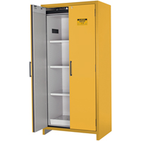 90-Minute EN Safety Storage Cabinet, 30 gal., 2 Door, 35.16" W x 76.89" H x 24.21" D Dufferin Supply