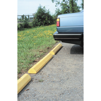 Car Stops, Plastic, 4' L, Yellow SE102 | Dufferin Supply