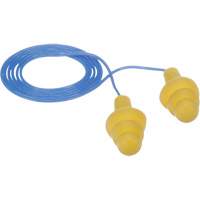 Bouchons d'oreilles pr&eacute;moul&eacute;s E-A-R Ultrafit, Avec cordon, Vrac - Sac en poly, 25 dB NRR, Taille unique Dufferin Supply
