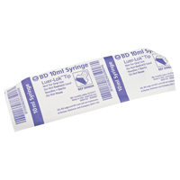 Seringue sans aiguille, 10 cc Dufferin Supply