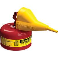 Bidons s&eacute;curitaires, Type I, Acier, 1 gal. US, Rouge, Homologu&eacute; FM/List&eacute; UL/ULC Dufferin Supply