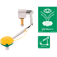 Poste de douche oculaire/faciale, Installation Montage sur &eacute;vier Dufferin Supply