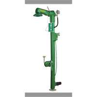 Heat-Traced Combination Emergency Shower & Eye/Face Wash Station, Wall-Mount Dufferin Supply