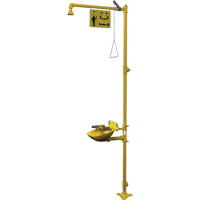 Halo Combination Emergency Shower & Eyewash Station Dufferin Supply