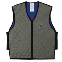 Vestes refroidissantes &agrave; &eacute;vaporation humide Chill-Its 6665, Moyen, Gris Dufferin Supply