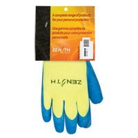 Gants haute visibilit&eacute; doubl&eacute;s d'acrylique de caoutchouc naturel, 2T-Grand, R&ecirc;vetement Latex de caoutchouc, Calibre 7, Enveloppe en Acrylique Dufferin Supply