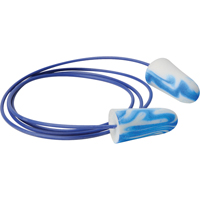 SparkPlugs&reg; Multi-Coloured Foam Earplugs, Bulk - Box, Corded Dufferin Supply