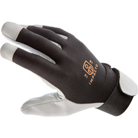 Gants antivibrations Air Glove, Taille Moyen, Paume Cuir perl&eacute; Dufferin Supply