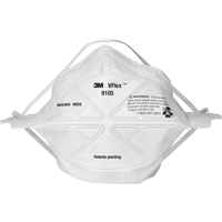 9105S VFlex Particulate Respirators, N95, NIOSH Certified, Small Dufferin Supply