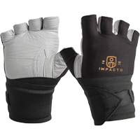 Gants antivibrations - gauche, Taille Petit, Paume Cuir fleur Dufferin Supply