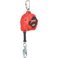 Rebel Self Retracting Lifeline, 33', Galvanized Steel, Swivel Dufferin Supply