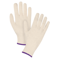 Gants en tricot d'usage standard, Poly/coton, Calibre 7, T-petit Dufferin Supply