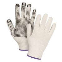 Gants tricot&eacute;s de poids lourd, Poly/coton, Un c&ocirc;t&eacute;, Calibre 7, T-petit Dufferin Supply