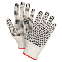 Gants tricot&eacute;s de poids lourd &agrave; deux c&ocirc;t&eacute;s avec pois, Poly/coton, Deux c&ocirc;t&eacute;s, Calibre 7, Petit Dufferin Supply