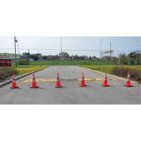 Traffic Cone, 28", Orange, 4" & 6" Reflective Collar(s) Dufferin Supply