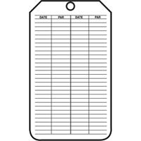 &eacute;tiquettes de s&eacute;curit&eacute; d'inspection et de contr&ocirc;le de l'&eacute;tat de l'&eacute;quipement, Papier cartonn&eacute;, 3-1/8" la x 5-7/8" h, Français Dufferin Supply