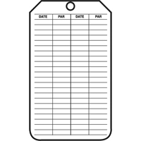 &eacute;tiquettes de s&eacute;curit&eacute; d'inspection et de contr&ocirc;le de l'&eacute;tat de l'&eacute;quipement, Papier cartonn&eacute;, 3-1/8" la x 5-7/8" h, Français Dufferin Supply