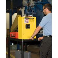 Sure-Grip&reg; EX Mini Flammable Safety Cabinet, 2 Gal., 1 Door, 17" W x 22" H x 8" D Dufferin Supply