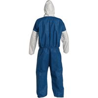 Hooded Coveralls, 4X-Large, Blue/White, Tyvek&reg; 400 D Dufferin Supply