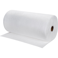 Premium Meltblown Sorbent Rolls, Mediumweight, 150' L x 30" W, 40 gal. Absorbancy Dufferin Supply