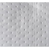 Premium Bonded Sorbent Pads, Oil Only, 15" x 17", 8 gal. Absorbancy Dufferin Supply