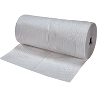 Premium Fine Fiber Sorbent Rolls, Mediumweight, 150' L x 30" W, 40 gal. Absorbancy Dufferin Supply