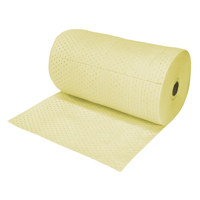 Premium Fine Fibre Sorbent Rolls, Heavyweight, 150' L x 15" W, 50 gal. Absorbancy Dufferin Supply