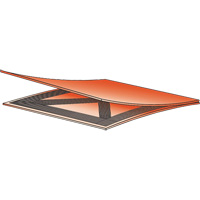 Ultra-Drain Seals&reg; Mats, Circular, 12" dia. Dufferin Supply