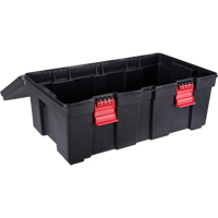 Water Resistant Storage Container, 33" W x 19" D x 13" H, Black Dufferin Supply