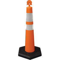 Channelizer Cone, 42" High, Orange Dufferin Supply