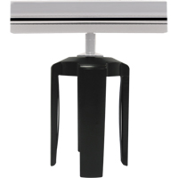 Tensabarrier&reg; Sign Bracket with Adapter, Chrome Dufferin Supply