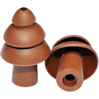 BattlePlugs&reg; Earplugs Replacement Tip, Uncorded, Bulk - Polybag, 24 dB NRR, Large Dufferin Supply