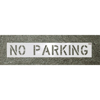 Parking Lot Stencils, Pictogram, 12" x 9" SEI884 | Dufferin Supply
