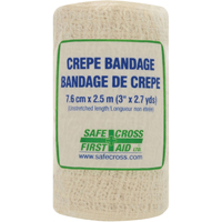 Crepe Roller Bandage, 97-1/5" L x 3" W, Class 1 Dufferin Supply
